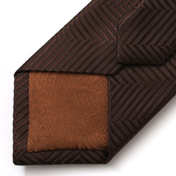  ネクタイ ブランド 高級 西陣織 メンズ 国産 高品質 無地 柄 おしゃれ ギフト ブラウン 茶 茶色 日本製 シルク100% 結婚式 プレゼント フォーマル Franco Spada(フランコ スパダ)