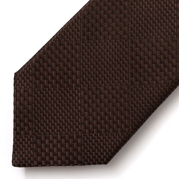  ネクタイ ブランド 高級 西陣織 メンズ 国産 高品質 無地 柄 おしゃれ ギフト ブラウン 茶 茶色 日本製 シルク100% 結婚式 プレゼント フォーマル Franco Spada(フランコ スパダ)