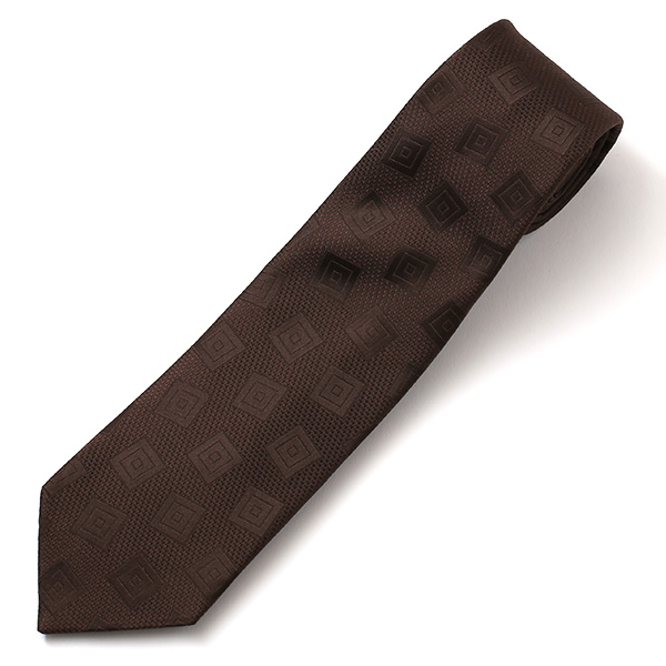  ネクタイ ブランド 高級 西陣織 メンズ 国産 高品質 無地 柄 おしゃれ ギフト ブラウン 茶 茶色 日本製 シルク100% 結婚式 プレゼント フォーマル Franco Spada(フランコ スパダ)
