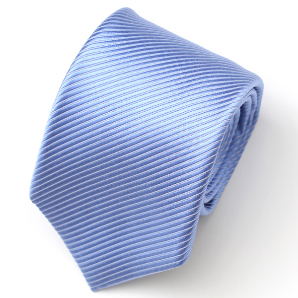 フランコ スパダ(Franco Spada) ネクタイ 無地 サックスブルー