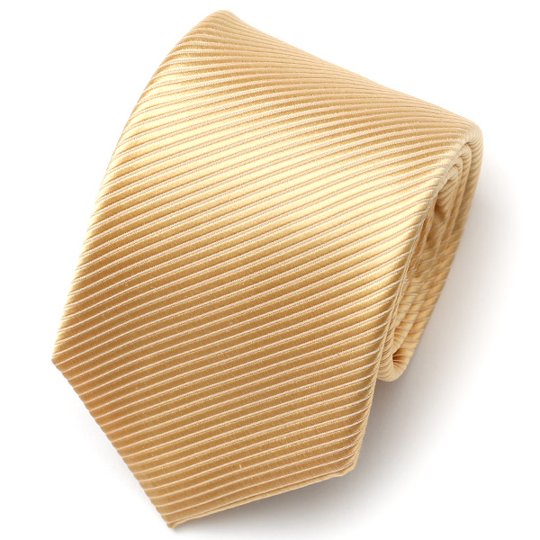 フランコ スパダ(Franco Spada) ネクタイ 無地 イエロー