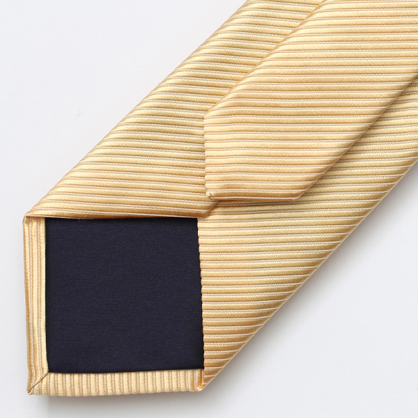 ネクタイ ブランド プレゼント おしゃれ シルク 100％ 結婚式 披露宴 無地 ストライプ レジメンタル シンプル イエロー 黄色 メンズ ビジネス 社会人 日本製 国産 高級 上品 京都 西陣織 フランコ スパダ(Franco Spada)