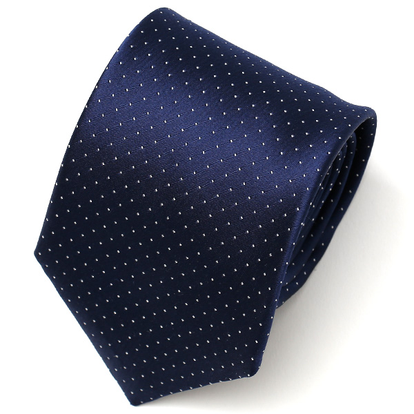 フランコ スパダ(Franco Spada) ネクタイ ドット 小 ネイビーA