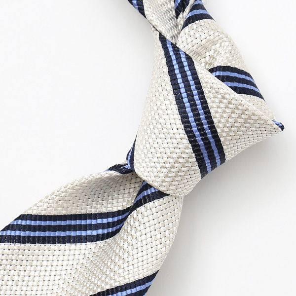  ネクタイ おしゃれ ストライプ プレゼント ブランド メンズ 無地 シンプル レジメンタル 柄 シルク 100％ ホワイト 白色 20代 30代 40代 50代 ビジネス 西陣織 国産 高級 ブランド フランコ スパダ(Franco Spada)