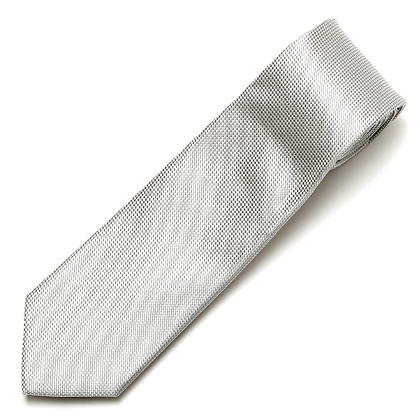  ネクタイ 披露宴 結婚式 高級 日本製 フォーマル 定番 メンズ ブランド ギフト プレゼント 父の日 シルバー 銀色 20代 30代 40代 50代 ビジネス 西陣織 国産 高級 冠婚葬祭 フランコ スパダ(Franco Spada)