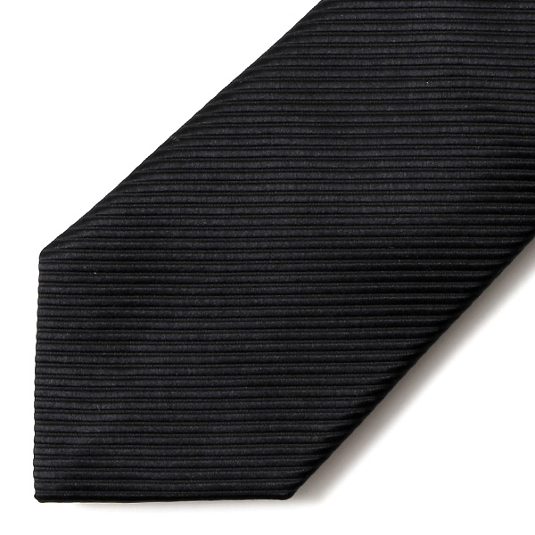  ネクタイ 結婚式 披露宴 フォーマル 無地 シルク100％ 冠婚葬祭 ビジネス ネクタイ おしゃれ ブランド ブラック 黒 黒色 日本製 国産 30代 40代 50代 紳士 京都 上品 高級 絹 西陣織 フランコ スパダ(Franco Spada)