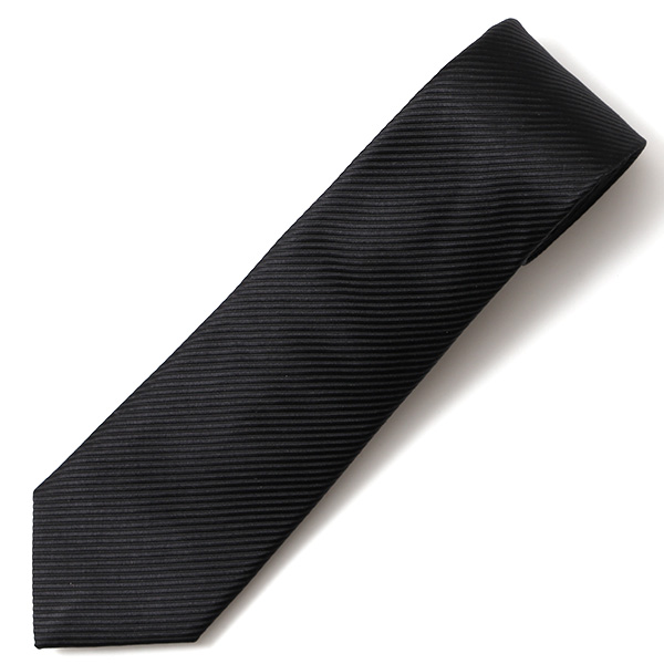  ネクタイ 結婚式 披露宴 フォーマル 無地 シルク100％ 冠婚葬祭 ビジネス ネクタイ おしゃれ ブランド ブラック 黒 黒色 日本製 国産 30代 40代 50代 紳士 京都 上品 高級 絹 西陣織 フランコ スパダ(Franco Spada)