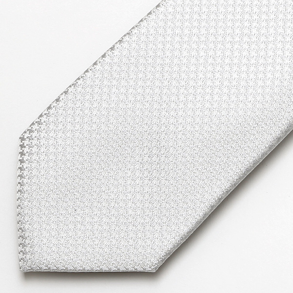  ネクタイ 結婚式 披露宴 フォーマル 無地 シルク100％ 冠婚葬祭 ビジネス メンズ ネクタイ かっこいい シルバー 銀色 日本製 国産 30代 40代 50代 紳士 京都 上品 高級 絹 西陣織 フランコ スパダ(Franco Spada)