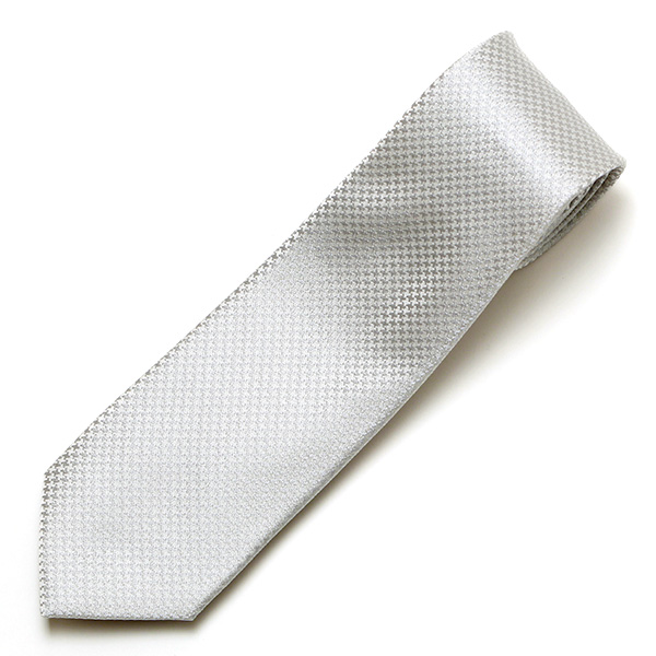  ネクタイ 結婚式 披露宴 フォーマル 無地 シルク100％ 冠婚葬祭 ビジネス メンズ ネクタイ かっこいい シルバー 銀色 日本製 国産 30代 40代 50代 紳士 京都 上品 高級 絹 西陣織 フランコ スパダ(Franco Spada)