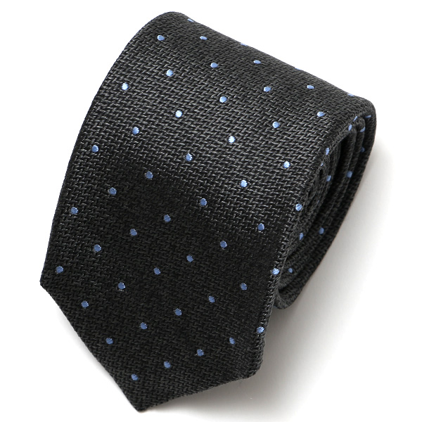 フランコ スパダ(Franco Spada) ネクタイ ドット柄 グレー