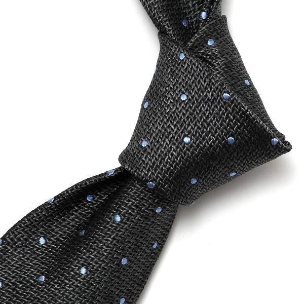  ネクタイ ドット 柄 日本製 ブランド ビジネス フォーマル ネクタイ シンプル おしゃれ シルクタイ グレー グレイ 灰色 男性 彼氏 旦那 夫 プレゼント 誕生日 父の日 社会人 高級 絹 フランコ スパダ(Franco Spada)