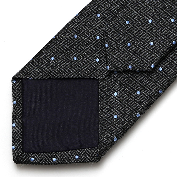  ネクタイ ドット 柄 日本製 ブランド ビジネス フォーマル ネクタイ シンプル おしゃれ シルクタイ グレー グレイ 灰色 男性 彼氏 旦那 夫 プレゼント 誕生日 父の日 社会人 高級 絹 フランコ スパダ(Franco Spada)