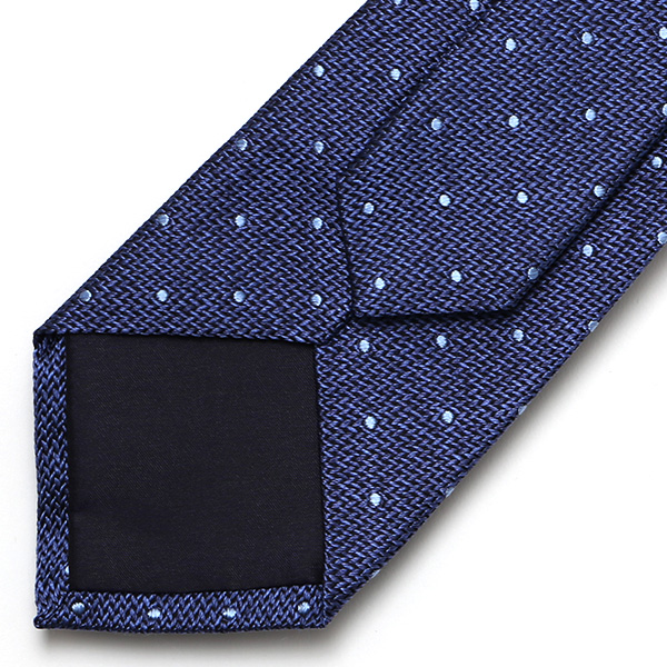 ネクタイ ドット 柄 日本製 ブランド ビジネス フォーマル ネクタイ シンプル おしゃれ シルクタイ ブルー ネイビー 青色 男性 彼氏 旦那 夫 プレゼント 誕生日 父の日 社会人 高級 絹 フランコ スパダ(Franco Spada)