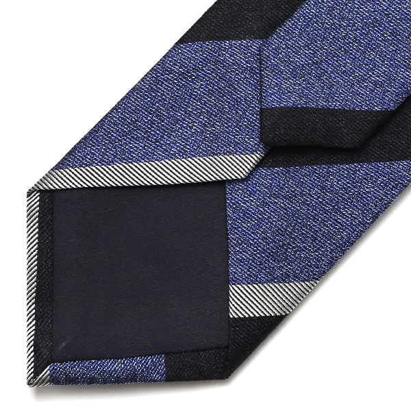  ネクタイ ストライプ ビジネス ブランド メンズ レジメンタル タイ 柄 シルク 100％ 日本製 高級 上品 ブルー ネイビー 青色 フォーマル レギュラー幅 8cm シンプル おしゃれ かっこいい フランコ スパダ(Franco Spada)