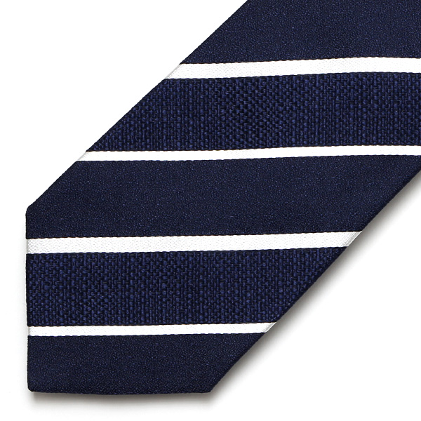 ネクタイ ストライプ レジメンタル シンプル シルク 100% 結婚式 披露宴 パーティー 高級 上品 ブルー ネイビー 青色 ブランド 男性 誕生日 プレゼント 父の日 クリスマス おしゃれ ネクタイ フランコ スパダ(Franco Spada)