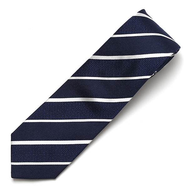 ネクタイ ストライプ レジメンタル シンプル シルク 100% 結婚式 披露宴 パーティー 高級 上品 ブルー ネイビー 青色 ブランド 男性 誕生日 プレゼント 父の日 クリスマス おしゃれ ネクタイ フランコ スパダ(Franco Spada)
