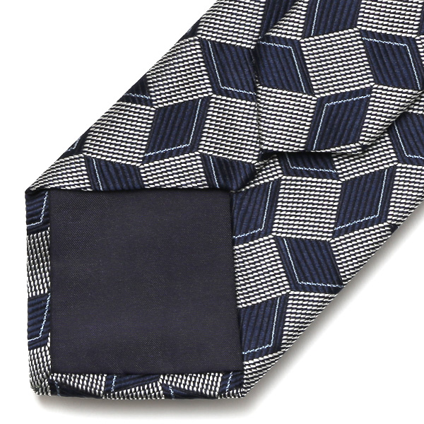  ネクタイ おしゃれ 柄 ビジネス 高級 フォーマル シルク100％ 総柄 レギュラータイ 8cm幅 メンズ ブルー ネイビー 青色 披露宴 結婚式 男性 誕生日 クリスマス プレゼント 国産 高級 西陣織 フランコ スパダ(Franco Spada)