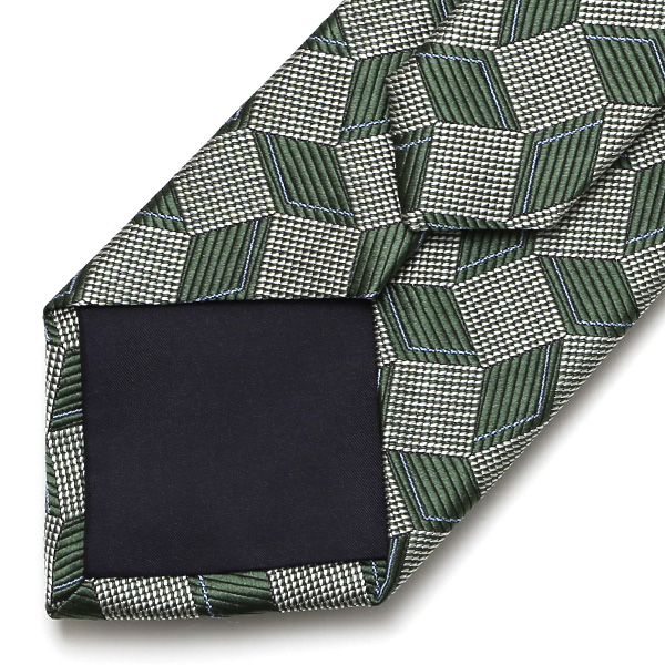 ネクタイ おしゃれ 柄 ビジネス 高級 フォーマル シルク100％ 総柄 レギュラータイ 8cm幅 メンズ グリーン 緑色 披露宴 結婚式 男性 誕生日 クリスマス プレゼント 国産 高級 西陣織 フランコ スパダ(Franco Spada)