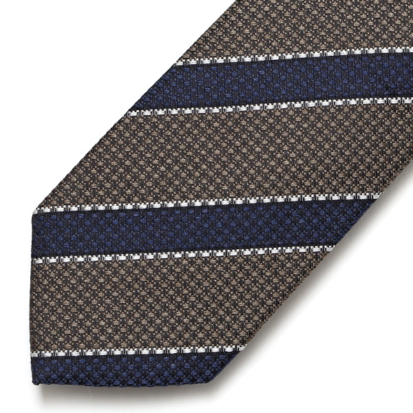  ネクタイ ストライプ メンズ おしゃれ シルクタイ スーツ 日本製 レジメンタル 紳士 男性 プレゼント ギフト グリーン 緑色 20代 30代 40代 50代 ビジネス 西陣織 国産 高級 ブランド フランコ スパダ(Franco Spada)