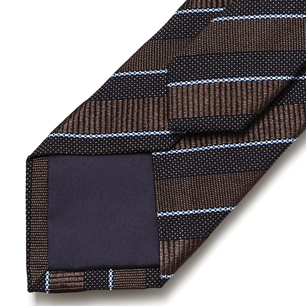  ネクタイ ビジネス 8cm幅 国産 シルク レギュラー幅 ストライプ 柄 おしゃれ ブランド メンズ 無地 ブラウン 茶 茶色 男性 彼氏 旦那 夫 プレゼント 誕生日 父の日 社会人 高級 絹 フランコ スパダ(Franco Spada)