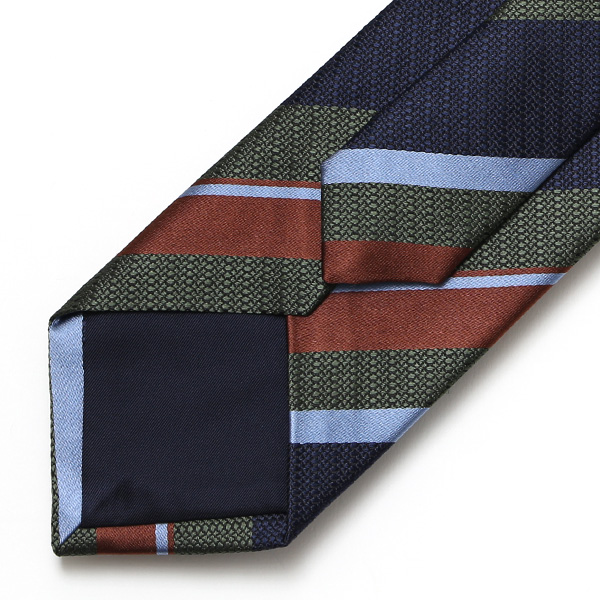  ネクタイ おしゃれ ストライプ 柄 ビジネス フォーマル シルク 100％ 絹 光沢 高級 西陣織 日本製 グリーン 緑色 転勤 昇進 プレゼント 彼氏 夫 ギフト 誕生日 父の日 社会人 ブランド フランコ スパダ(Franco Spada)