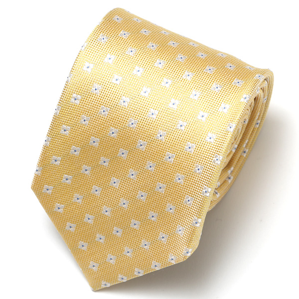 フランコ スパダ(Franco Spada) ネクタイ 小花柄 イエロー
