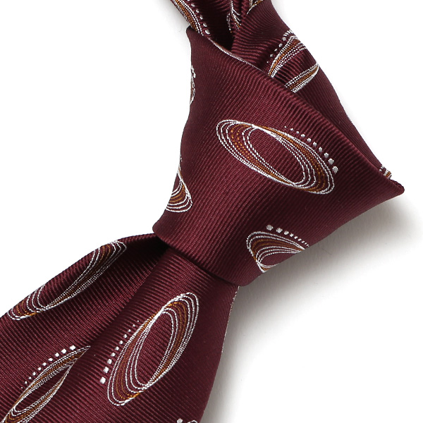  ネクタイ ブランド ビジネス 日本製 柄 メンズ シルク ギフト プレゼント 誕生日 父の日 クリスマス 男性 ワイン レッド ワイン 赤色 総柄 ドット ネクタイ シルクタイ レギュラー幅 フォーマル クラシック フランコ スパダ(Franco Spada)