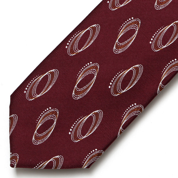 ネクタイ ブランド ビジネス 日本製 柄 メンズ シルク ギフト プレゼント 誕生日 父の日 クリスマス 男性 ワイン レッド ワイン 赤色 総柄 ドット ネクタイ シルクタイ レギュラー幅 フォーマル クラシック フランコ スパダ(Franco Spada)