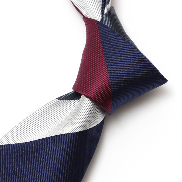  創業70年 高級ネクタイ専門ブランド 日本製 シルク100% ストライプ ワイン レッド ワイン 赤色 ネクタイ レジメンタル 誕生日 プレゼント 30代 40代 50代 男性 結婚式 披露宴 ビジネス メンズ