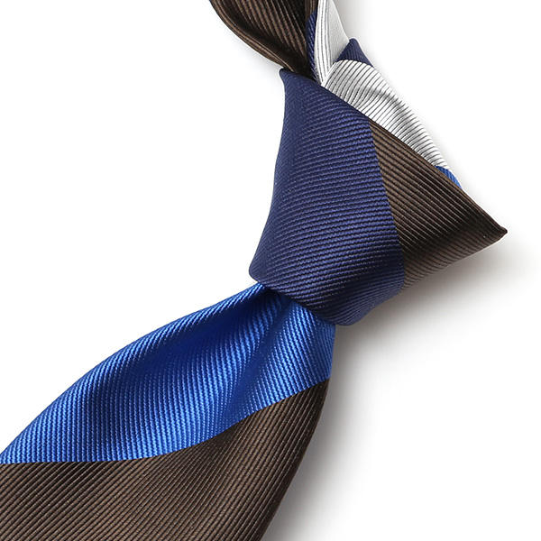  創業70年 高級ネクタイ専門ブランド 日本製 シルク100% ストライプ ブルー ネイビー 青色 ネクタイ レジメンタル 誕生日 プレゼント 30代 40代 50代 男性 結婚式 披露宴 ビジネス メンズ