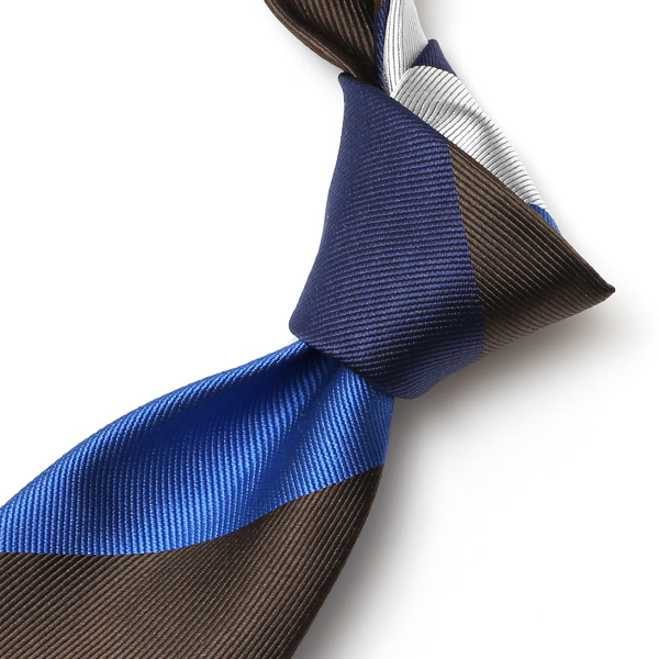  創業70年 高級ネクタイ専門ブランド 日本製 シルク100% ストライプ ブルー ネイビー 青色 ネクタイ レジメンタル 誕生日 プレゼント 30代 40代 50代 男性 結婚式 披露宴 ビジネス メンズ