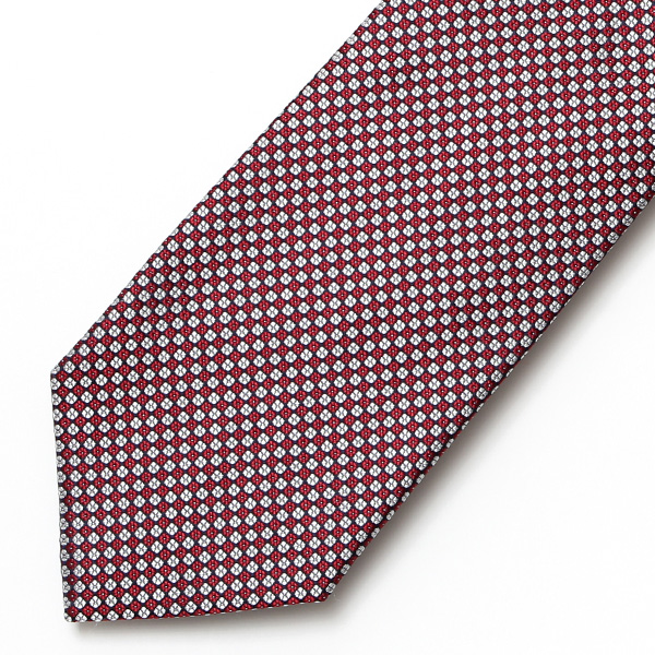  フランコスパダ 2023春夏 ネクタイ シルク100% 日本製 ブランド レッド ワイン 赤色 ドット柄 総柄 結婚式 披露宴 ビジネス 社会人 パーティー フォーマル 京都 西陣織 国産 高級 おしゃれ 上品 プレゼント ギフト 30代 40代 50代
