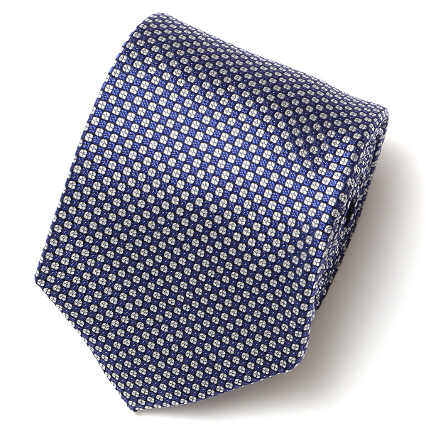 フランコ スパダ(Franco Spada) ネクタイ 2023春夏モデル ドット柄 [fra0055] ブルー