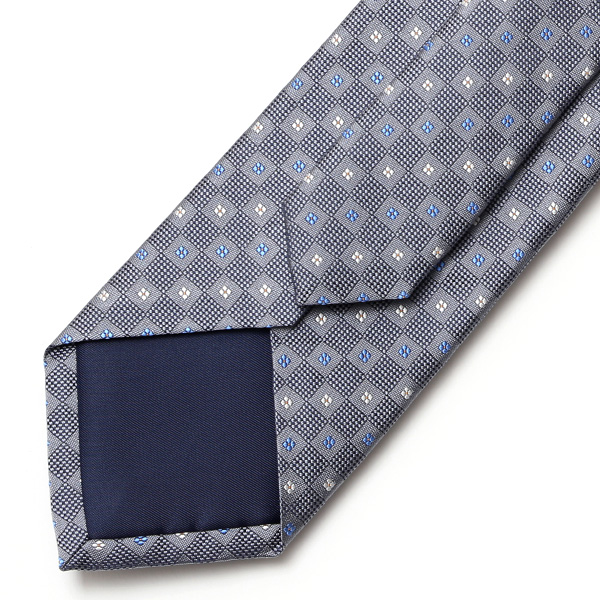 【2023春夏新作】創業70年 日本の高級ネクタイ専門ブランド シルク100% グレー グレイ 灰色 日本製 ネクタイ 京都 西陣織 国産 ブランド 結婚式 披露宴 ビジネス 社会人 ドット柄 小紋柄 パーティー 父の日 クリスマス 誕生日 就職祝い プレゼント