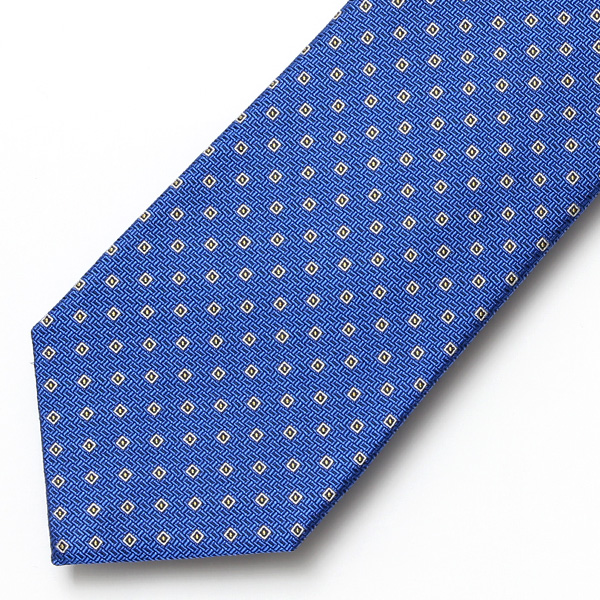  フランコスパダ 2023春夏 ネクタイ シルク100% 日本製 ブランド ブルー ネイビー 青色 小紋柄 ドット柄 結婚式 披露宴 ビジネス 社会人 パーティー プレゼント ギフト 30代 40代 50代 結婚式 披露宴 ビジネス 社会人 パーティー 父の日 誕生日