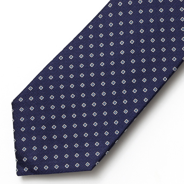  フランコスパダ 2023春夏 ネクタイ シルク100% 日本製 ブランド ブルー ネイビー 青色 小紋柄 ドット柄 結婚式 披露宴 ビジネス 社会人 パーティー プレゼント ギフト 30代 40代 50代 結婚式 披露宴 ビジネス 社会人 パーティー 父の日 誕生日