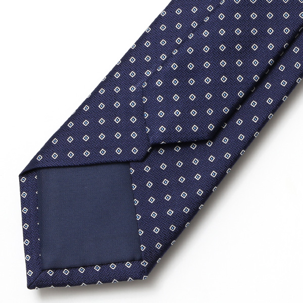  フランコスパダ 2023春夏 ネクタイ シルク100% 日本製 ブランド ブルー ネイビー 青色 小紋柄 ドット柄 結婚式 披露宴 ビジネス 社会人 パーティー プレゼント ギフト 30代 40代 50代 結婚式 披露宴 ビジネス 社会人 パーティー 父の日 誕生日