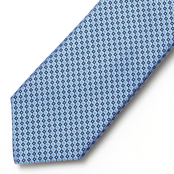  創業70年 高級ネクタイ専門ブランド 日本製 シルク100%  ブルー ネイビー 青色 ネクタイ ドット柄 ピンドット 総柄 結婚式 披露宴 ビジネス 仕事 40代 50代 60代 プレゼント ギフト 父の日 誕生日 クリスマス 就職祝い 男性 彼氏 メンズ