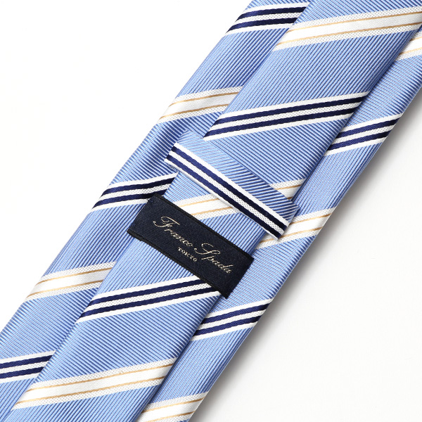  【2023春夏新作】創業70年 日本の高級ネクタイ専門ブランド シルク100% ブルー ネイビー 青色 化粧箱付き レジメンタル ストライプ ネクタイ 結婚式 披露宴 ビジネス 30代 40代 50代 父の日 誕生日 男性 メンズ 彼氏 おしゃれ 上品 高級 紳士