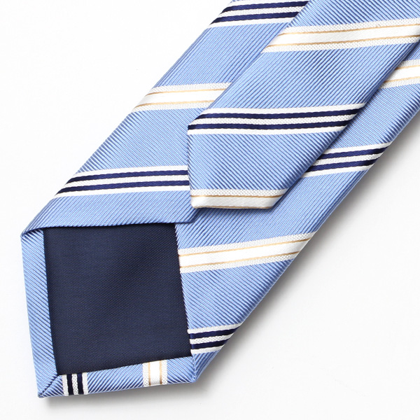  【2023春夏新作】創業70年 日本の高級ネクタイ専門ブランド シルク100% ブルー ネイビー 青色 化粧箱付き レジメンタル ストライプ ネクタイ 結婚式 披露宴 ビジネス 30代 40代 50代 父の日 誕生日 男性 メンズ 彼氏 おしゃれ 上品 高級 紳士