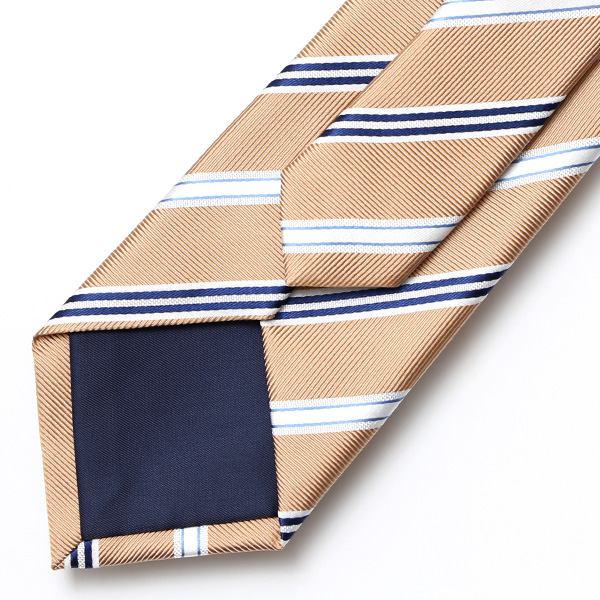  【2023春夏新作】創業70年 日本の高級ネクタイ専門ブランド シルク100% イエロー 黄色 化粧箱付き レジメンタル ストライプ ネクタイ 結婚式 披露宴 ビジネス 30代 40代 50代 父の日 誕生日 男性 メンズ 彼氏 おしゃれ 上品 高級 紳士
