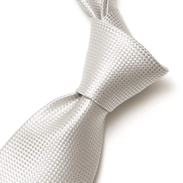  創業70年 高級ネクタイ専門ブランド 結婚式 披露宴 日本製 ネクタイ シルバー 無地 銀色 礼装 慶事用 冠婚葬祭 フォーマル 化粧箱付き パーティー 40代 50代 60代 上品 紳士 メンズ 男性 京都 国産 ブランド Franco Spada(フランコスパダ)