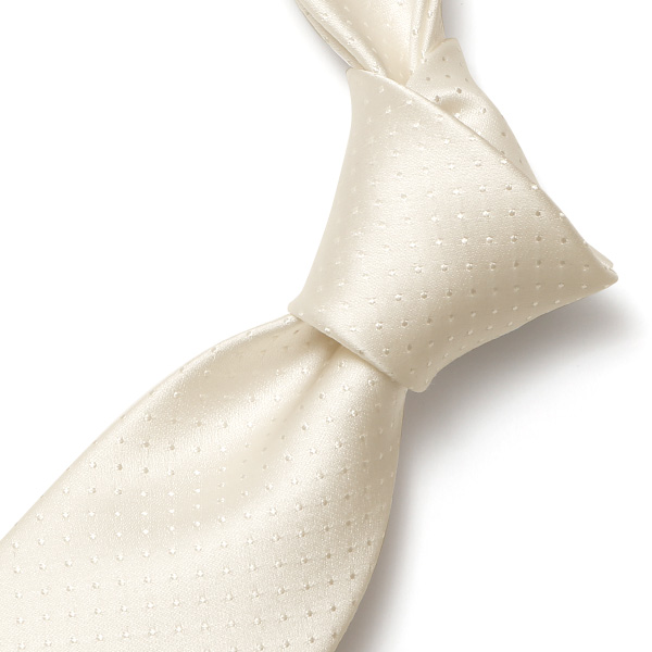  創業70年 高級ネクタイ専門ブランド 結婚式 披露宴 日本製 ネクタイ 白 ドット柄 ホワイト 無地 礼装 慶事用 冠婚葬祭 フォーマル 化粧箱付き パーティー 40代 50代 60代 上品 紳士 メンズ 男性 京都 国産 ブランド Franco Spada(フランコスパダ)