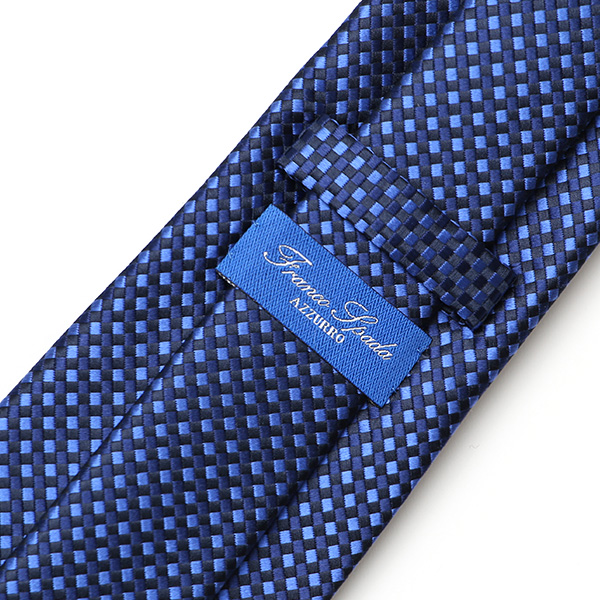 フランコスパダ 日本製 ネクタイ ブランド シルク 無地 ブルー ネイビー 青色 化粧箱付き 結婚式 披露宴 スーツ ビジネス フォーマル リクルート 就活 新社会人 新生活 高級 30代 40代 50代 60代 シンプル おしゃれ かっこいい 西陣織 京丹後 Franco Spada