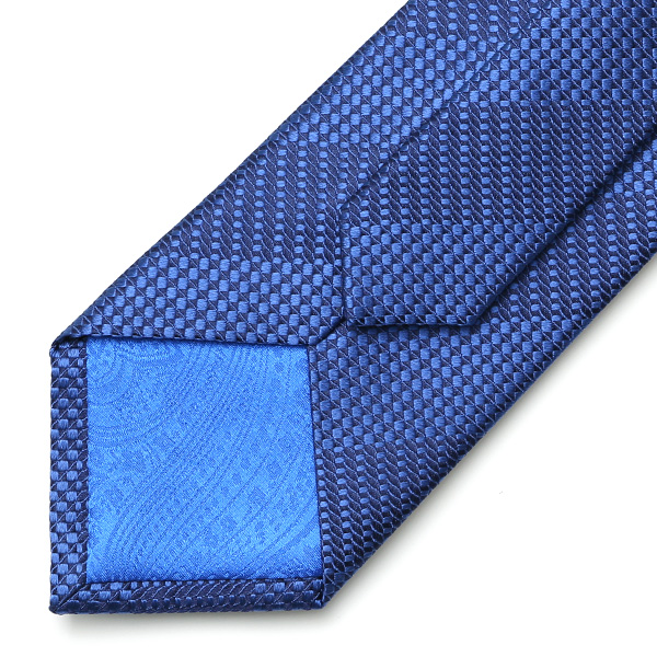  フランコスパダ 無地 ネクタイ ブランド シルク  ブルー ネイビー 青色 化粧箱付き 結婚式 披露宴 スーツ ビジネス フォーマル 日本製 高級 30代 40代 50代 60代 シンプル おしゃれ かっこいい 西陣織 京丹後 Franco Spada