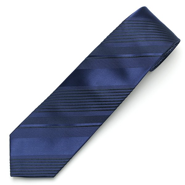  フランコスパダ ネクタイ レジメンタル 単色 シルク 日本製 ブルー ネイビー 青色 化粧箱付き 高級感 結婚式 披露宴 スーツ ビジネス フォーマル 30代 40代 50代 60代 シンプル おしゃれ かっこいい 西陣織 京丹後 Franco Spada