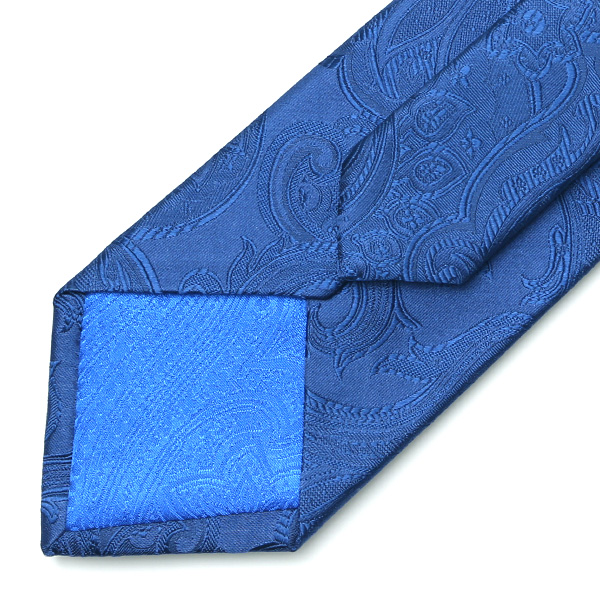  フランコスパダ ネクタイ ブランド シルク 無地 ブルー ネイビー 青色 化粧箱付き 無地 柄 単色 結婚式 披露宴 スーツ ビジネス フォーマル 高級 日本製 30代 40代 50代 60代 シンプル おしゃれ 高級感 かっこいい 西陣織 京丹後 Franco Spada