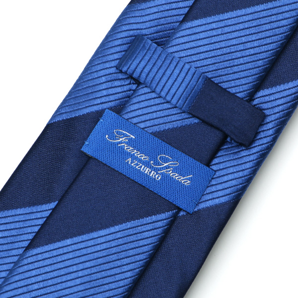  フランコスパダ ネクタイ 日本製 ブランド シルク ブルー ネイビー 青色 化粧箱付き ストライプ 総柄 結婚式 披露宴 スーツ ビジネス フォーマル ビジネス 高級 30代 40代 50代 60代 シンプル おしゃれ かっこいい 西陣織 京丹後 Franco Spada