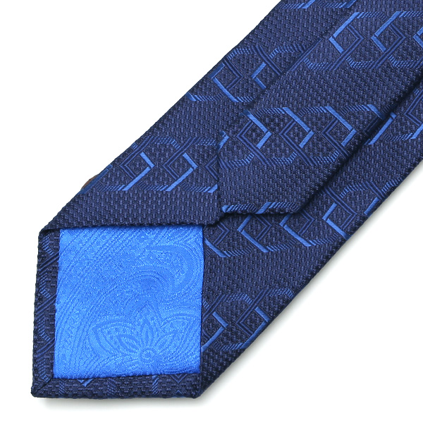  フランコスパダ ネクタイ 日本製 ブランド シルク ブルー ネイビー 青色 化粧箱付き ストライプ 総柄 結婚式 披露宴 スーツ ビジネス フォーマル ビジネス 高級 30代 40代 50代 60代 シンプル おしゃれ かっこいい 西陣織 京丹後 Franco Spada