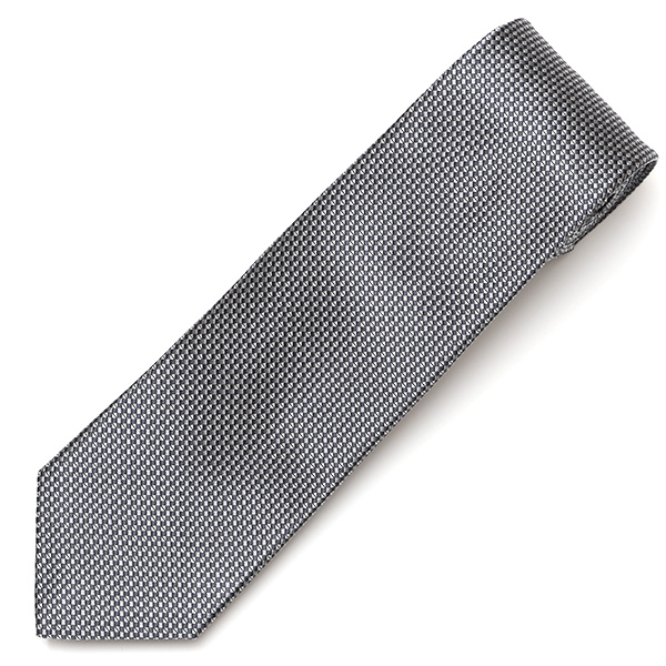  フランコスパダ ネクタイ ブランド シルク 無地 グレー グレイ 灰色 化粧箱付き 高級 結婚式 披露宴 スーツ ビジネス フォーマル 30代 40代 50代 60代 シンプル おしゃれ かっこいい 西陣織 京丹後 Franco Spada